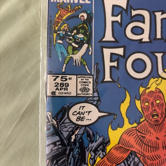 Fantastic Four #289 (1986) John Byrne Death of Basilisk FN - Picture 2 of 4
